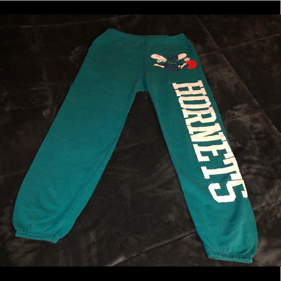 charlotte hornets windbreaker pants
